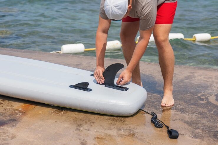 inflatable paddle board with seat